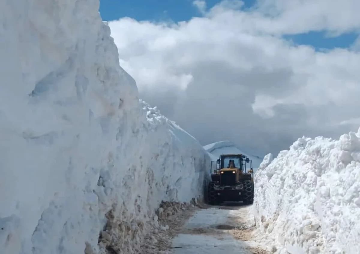 Bitlis’te Çığ ve Heyelan Ulaşımı Olumsuz Etkiledi
