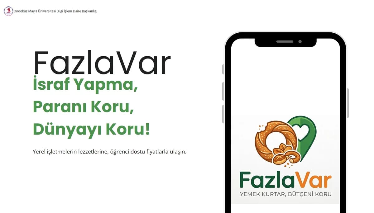 Yerel Uygulama ‘Fazla Var’ ile Gıda İsrafına Son