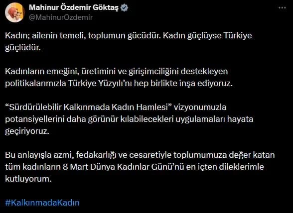 Kadınların Emeği Türkiye Yüzyılı’nın Üretim Gücü Olacak