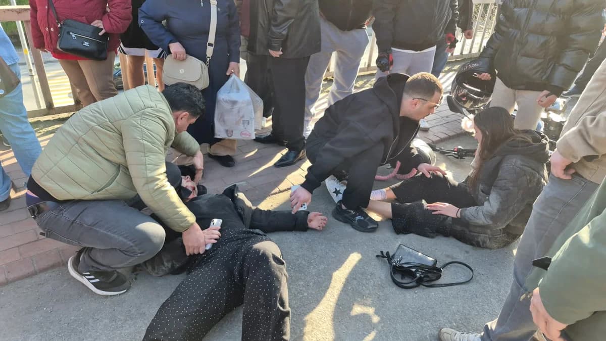 Ereğli’de Motosiklet Kazası: İki Yaralı