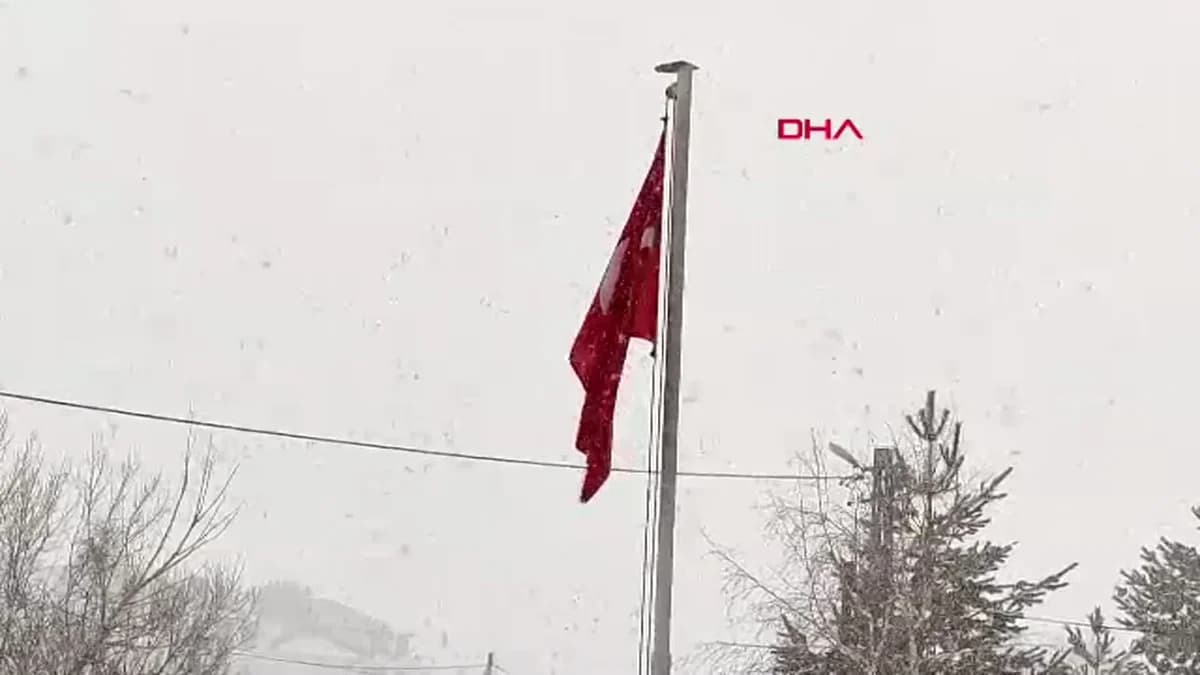 Bingöl’ün Karlıova İlçesinde Kar Yağışı Etkisini Gösterdi