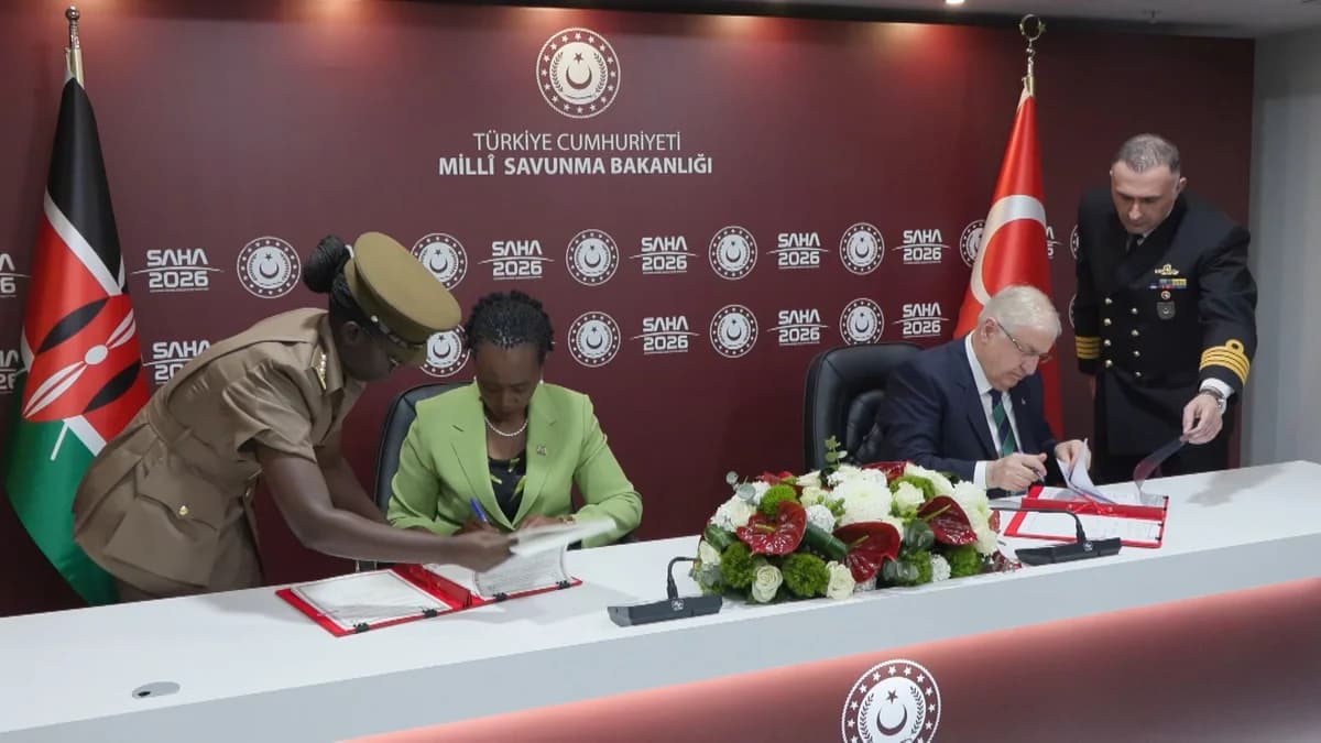 Türkiye ve Kenya Arasında Tarihi Savunma İş Birliği: SAHA Expo’da İmza Töreni
