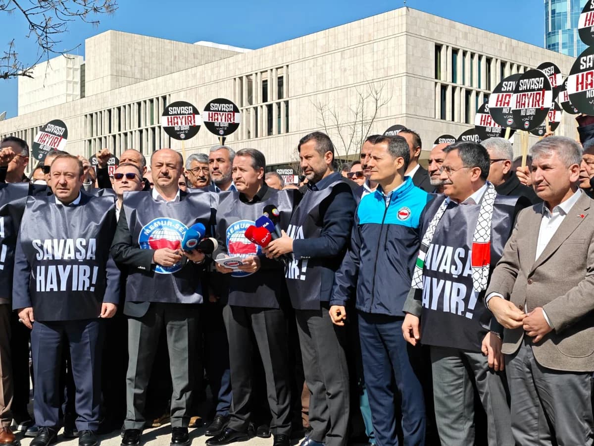 Memur-Sen, ABD ve İsrail’in Saldırılarına Tepki Gösterdi