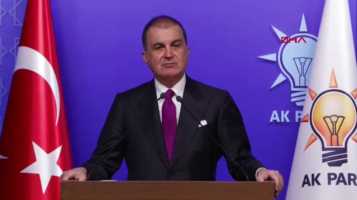 Ömer Çelik: Teyit Mekanizmasını Reddettiğinizde Süreç İşlemez