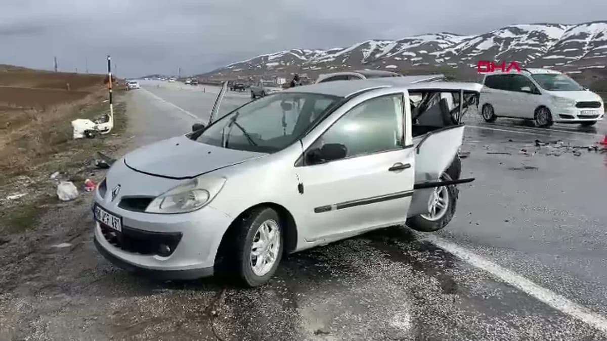 Sivas’ta Zincirleme Trafik Kazası: 1 Ölü, 5 Yaralı