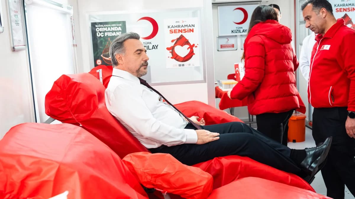 Oktay Kaynarca’nın Katılımıyla Türk Kızılay’dan Kan Bağışı Kampanyası
