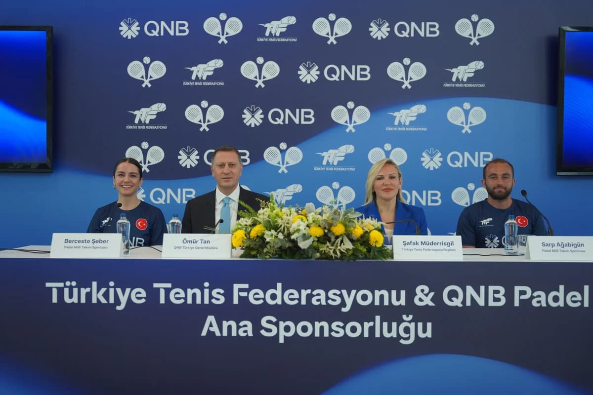 QNB Türkiye ve TTF’ten Padelin Geleceği İçin Dev İş Birliği: Türkiye’de Padel Atağı Başlıyor!