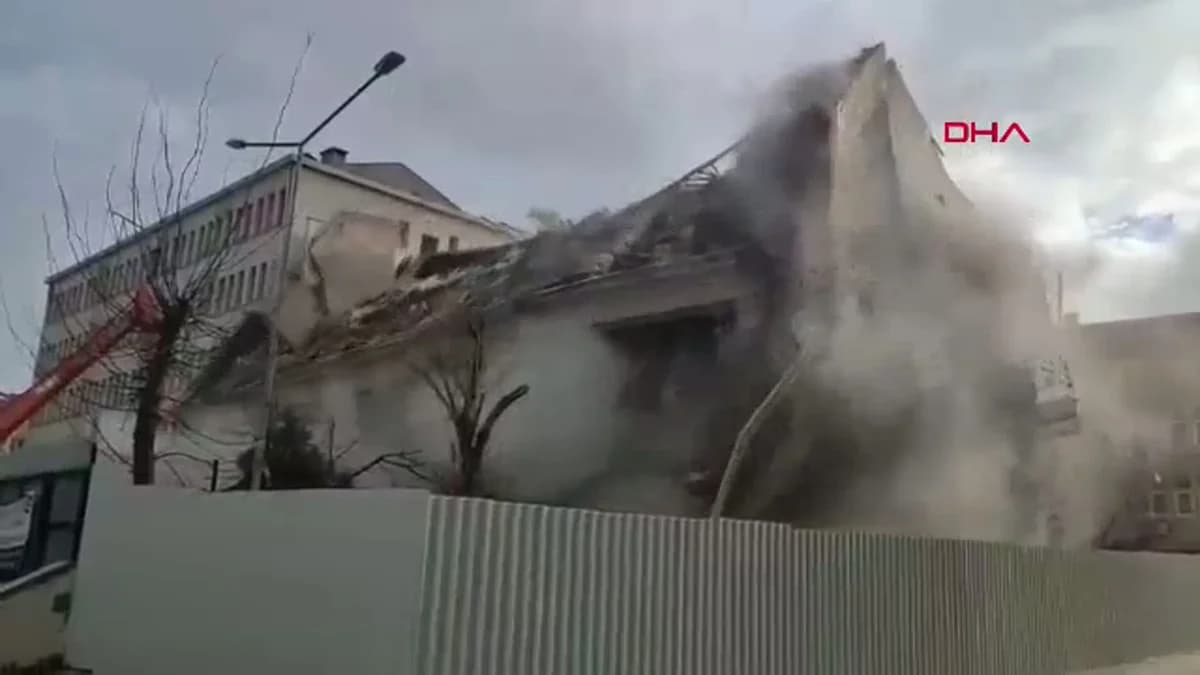 Edirne’de Tehlikeli Bina Yıkımına 160 Bin TL Ceza