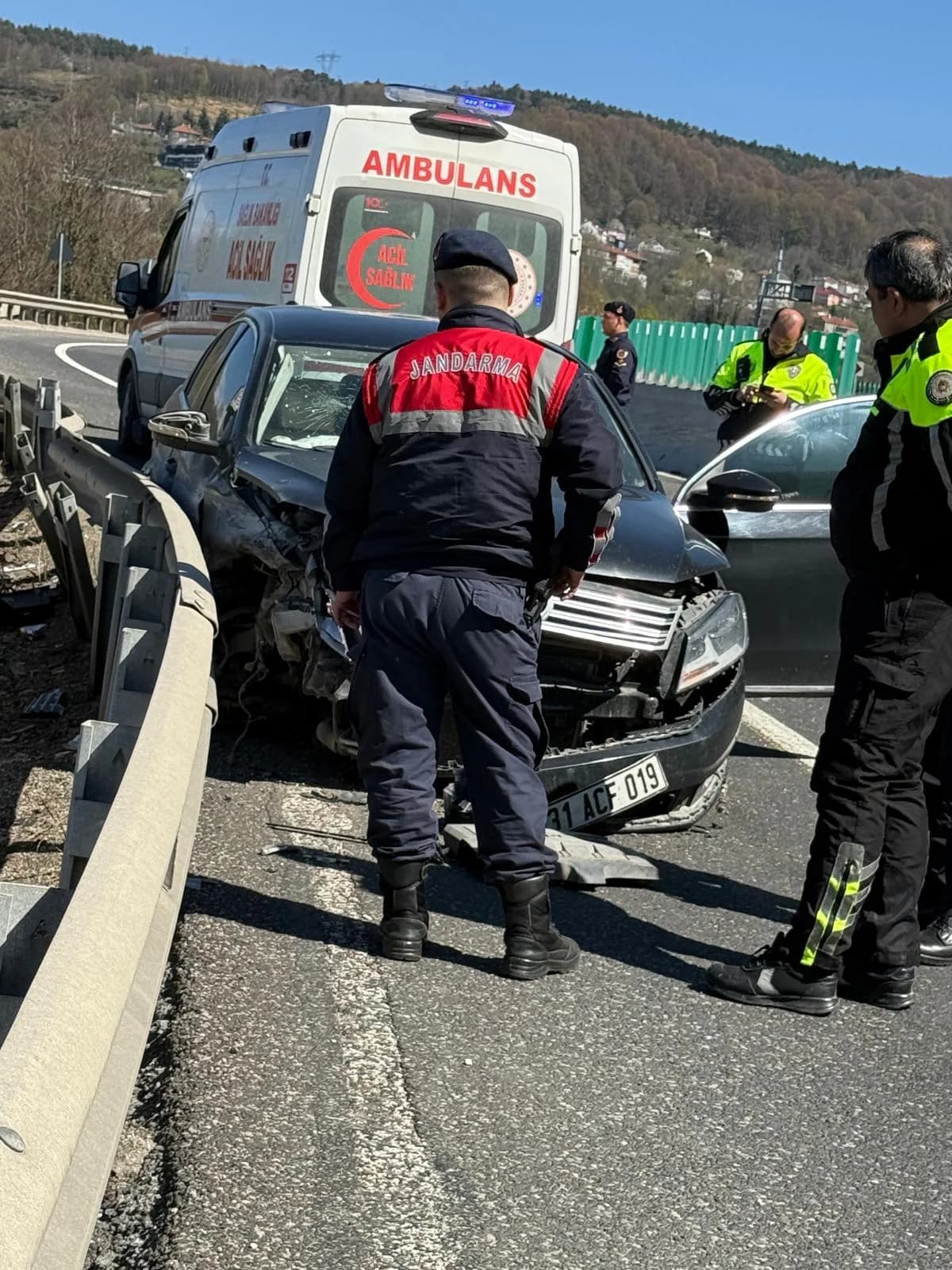 Polisin ‘Dur’ İhtarına Uymayan Şüpheli, Kaza Sonrası Yakalandı