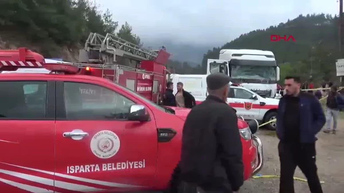 Burdur’daki Feci Kazada Beton Mikserinin Şoförü Tutuklandı