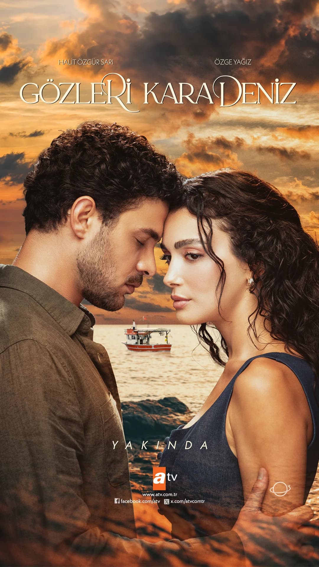 Özge Yağız ve Halit Özgür Sarı’lı Gözleri KaraDeniz Afişi Yayınlandı