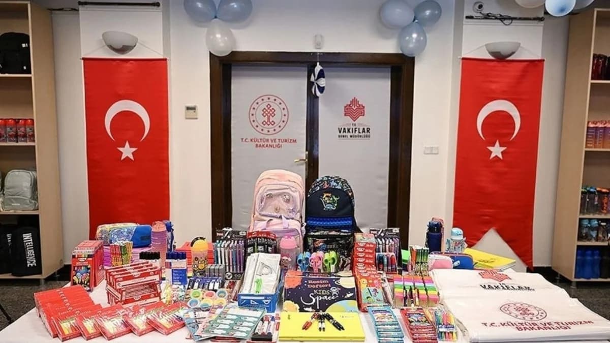 Vakıflar Genel Müdürlüğü’nden Öğrencilere Özel Kırtasiye Mağazası Desteği