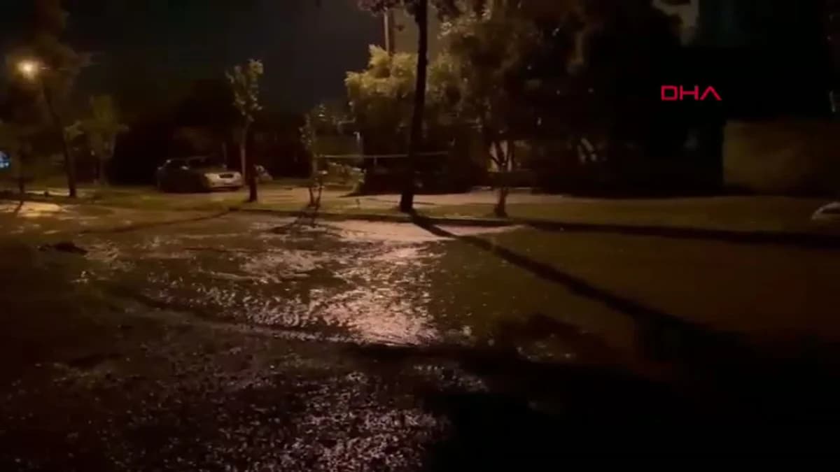 Osmaniye’de Sağanak Yağış Hayatı Olumsuz Etkiledi
