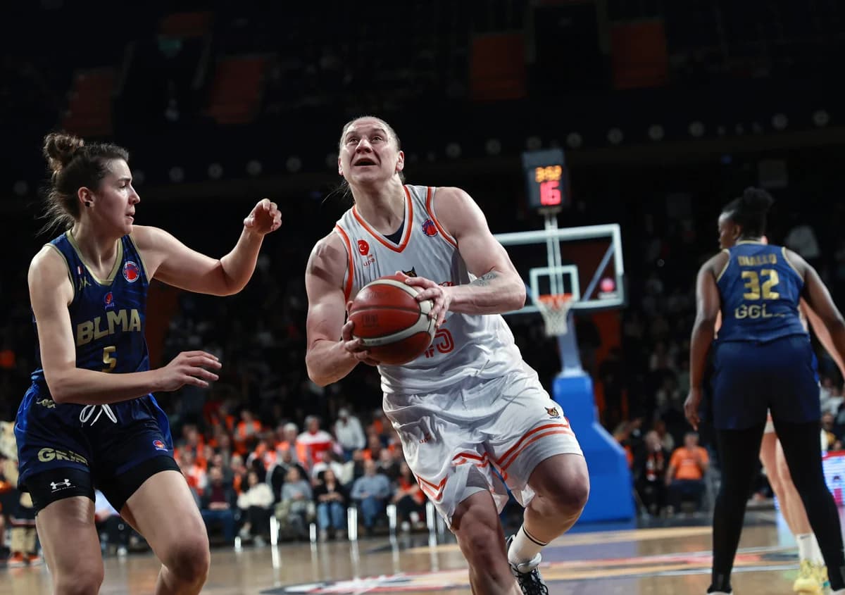 ÇBK Mersin, Montpellier’i Farklı Geçerek Finale Yükseldi