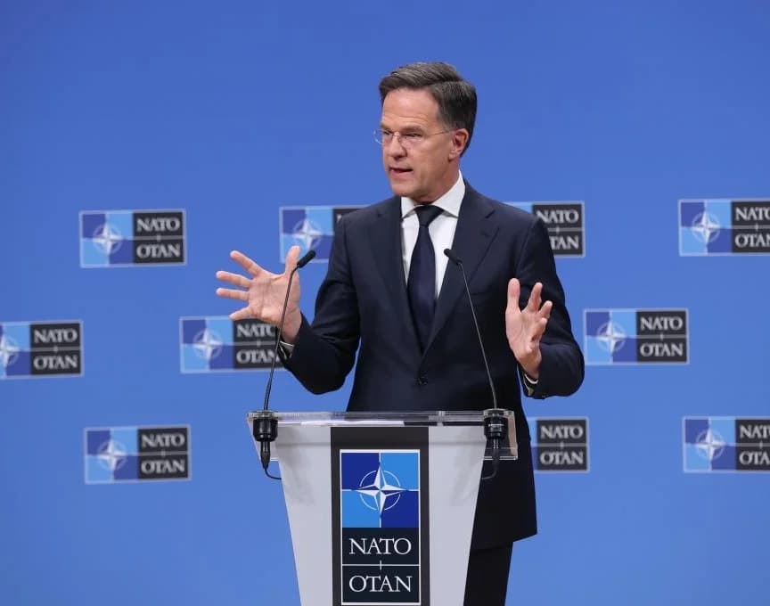 NATO Genel Sekreteri Rutte’den Türk Hava Sahasındaki İmha Edilen Füze Açıklaması