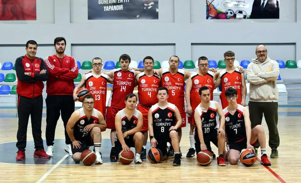 Down Sendromlular Basketbol Milli Takımı’nda Hedef Dünya Şampiyonluğu