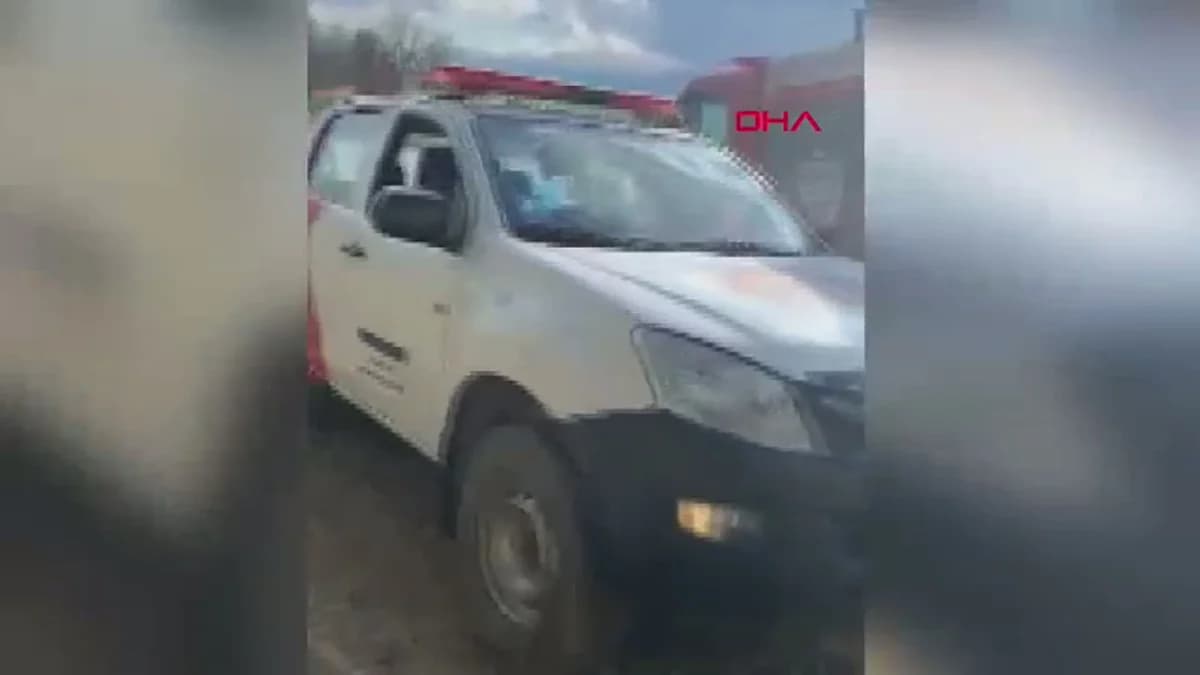 Bursa’da Yaralı Pelikan İtfaiye Ekipleri Tarafından Kurtarıldı