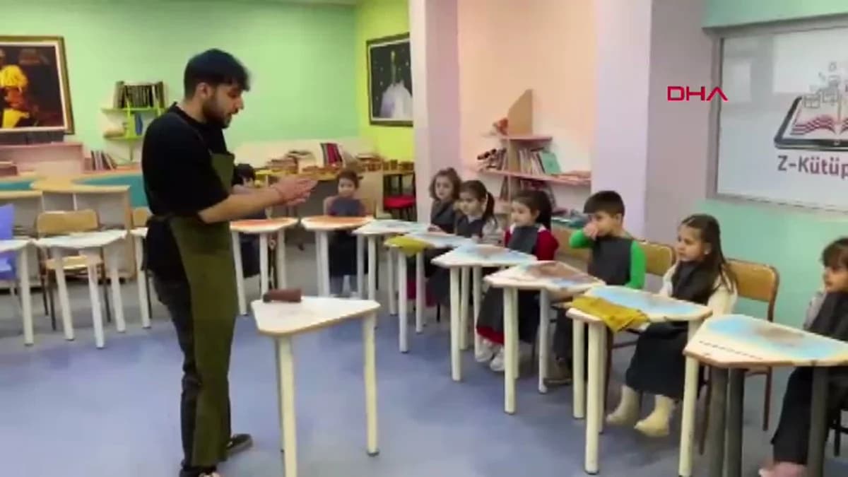 Erzincan’da Öğrenciler Çömlek Yapımını Öğreniyor