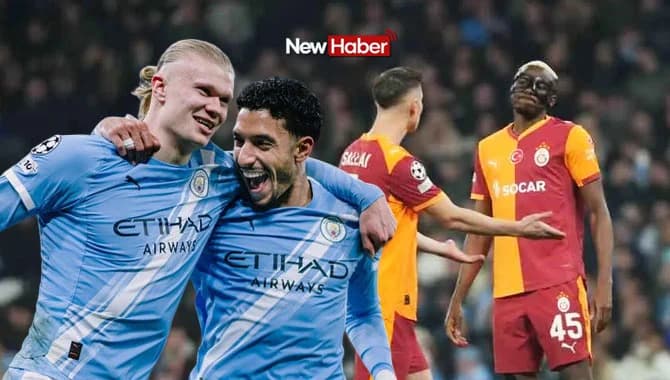 Galatasaray, deplasmanda Manchester City’ye boyun eğdi: 2-0