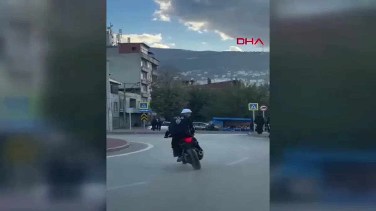 Bursa’da Drift Atan Sürücüye Dev Ceza: 365 Bin Lira