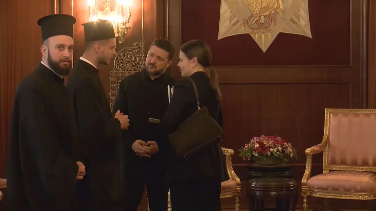 Zelenskiy, Fener Rum Ortodoks Patrikhanesi’ni Ziyaret Etti