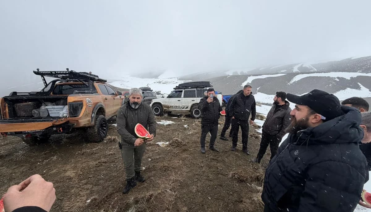 Van Off-Road Tutkunları Erek Dağı’nda Adrenalin Dolu Anlar Yaşadı