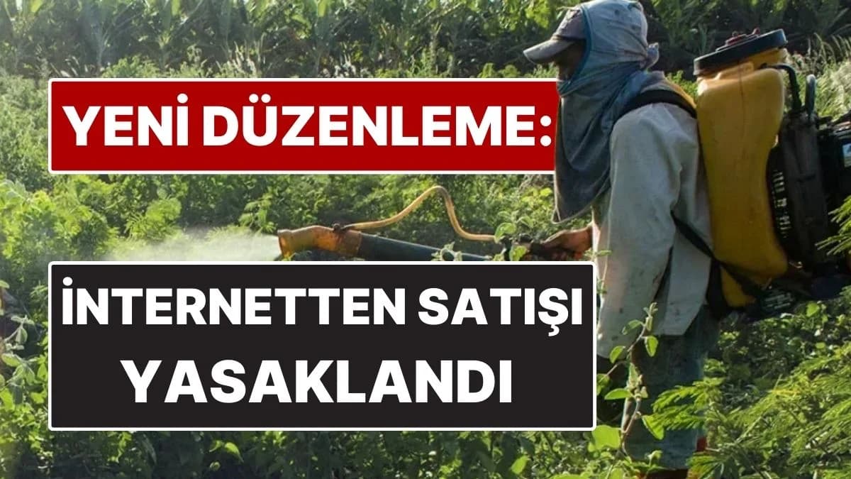 Böcek İlaçlarının Satışında Rakamlarla Belirlenen Yeni Düzenlemeler