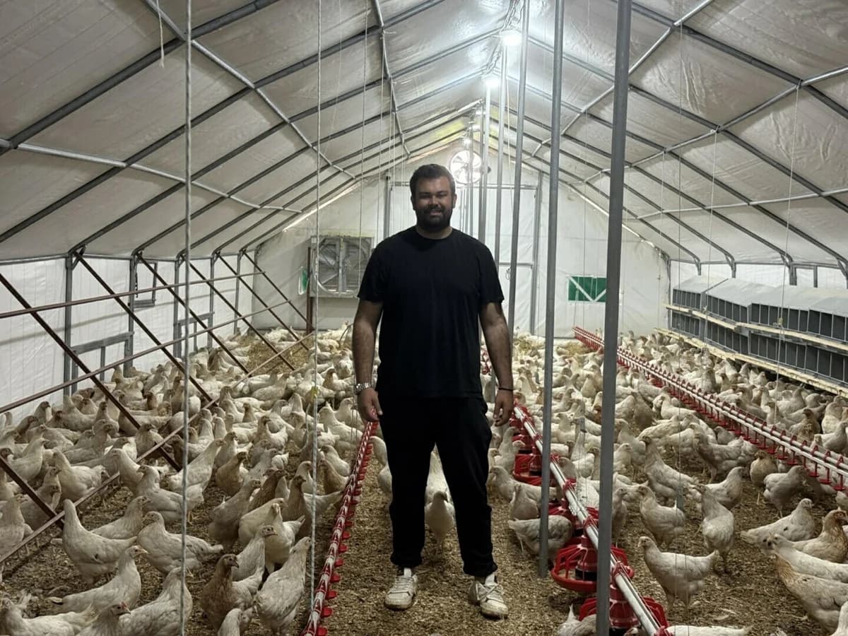 Hayalini Gerçeğe Dönüştürdü: Otomobilini Satıp Tavuk Çiftliği Kurdu