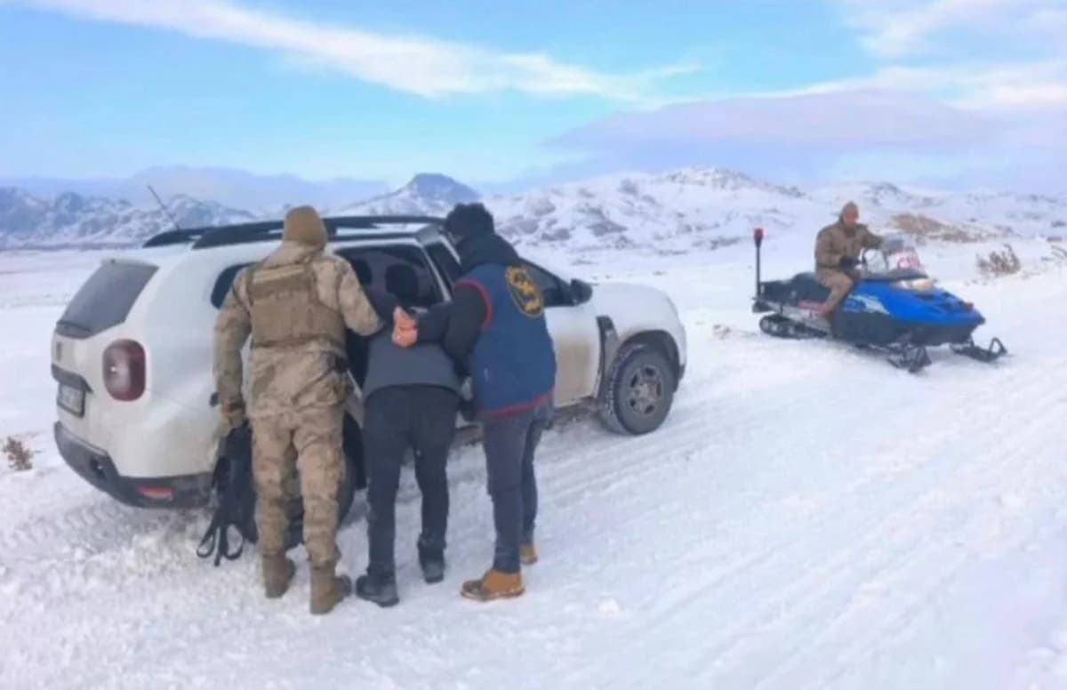 Kar Motoruyla Kaçmaya Çalışan Firari Hükümlü Yakalandı