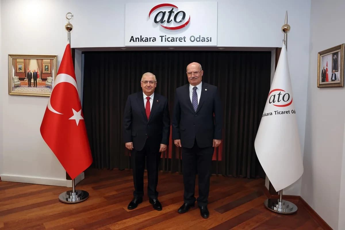 Milli Savunma Bakanı Yaşar Güler ATO’yu Ziyaret Etti