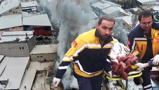 Erzurum’da sanayi sitesinde patlama: 2 ölü, 7 yaralı