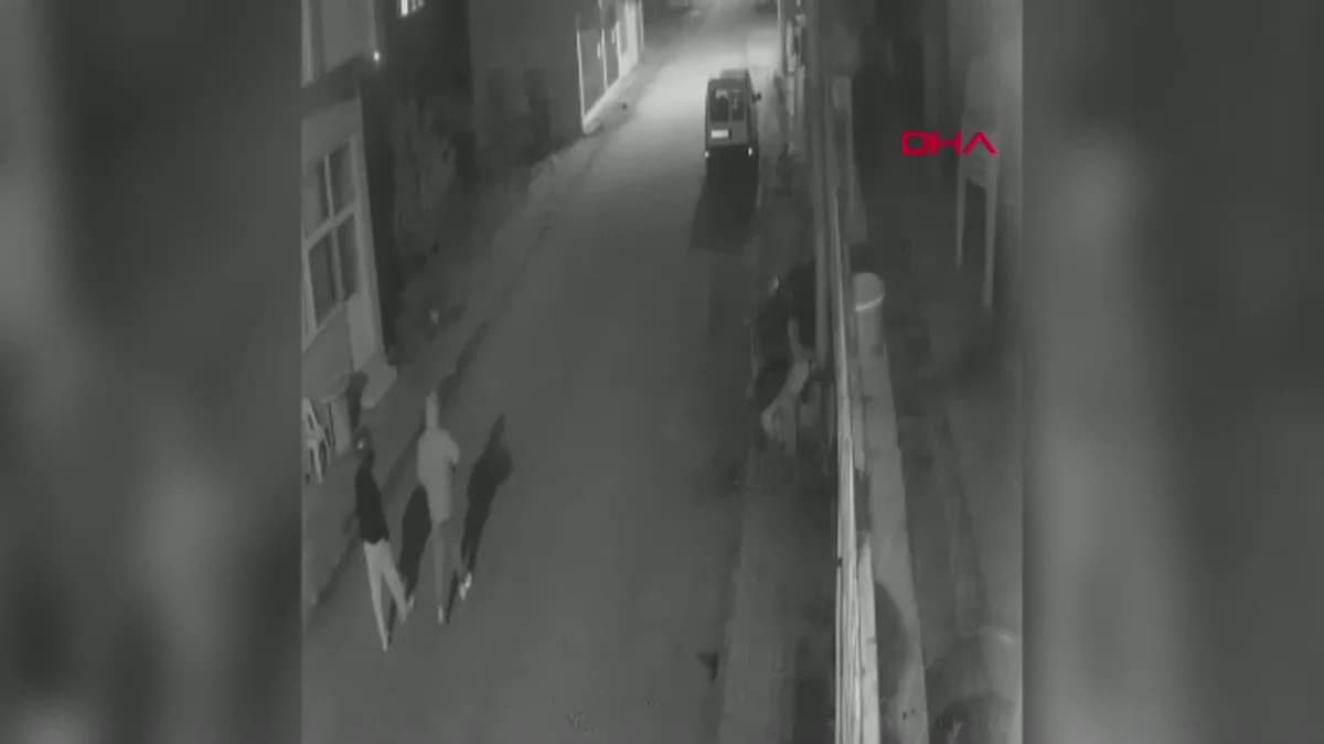 Samandağ’da Motosiklet Hırsızlığı Güvenlik Kamerasında