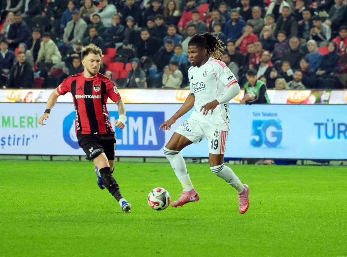 Beşiktaş, Gaziantep FK’yı Deplasmanda 2-0 Mağlup Etti