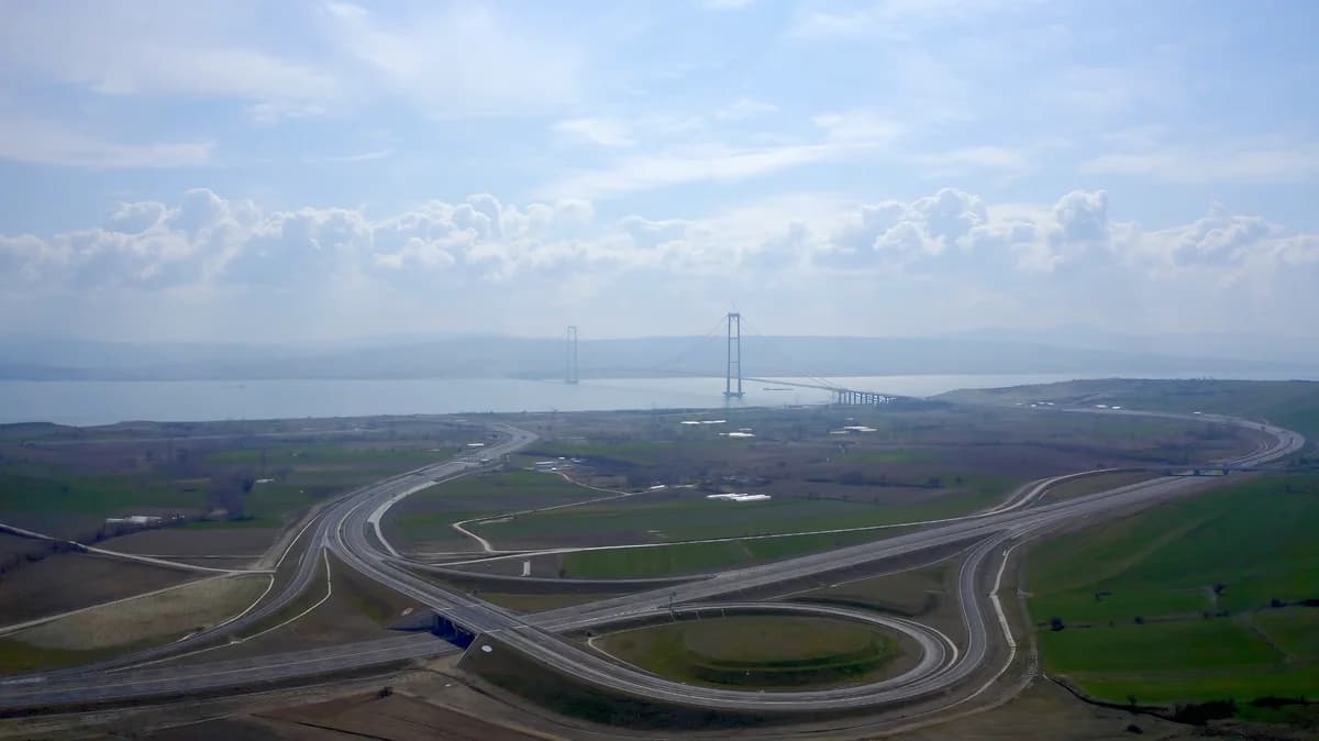Çanakkale Köprüsü ve Malkara-Çanakkale Otoyolu ile 135 Milyar Lira Tasarruf
