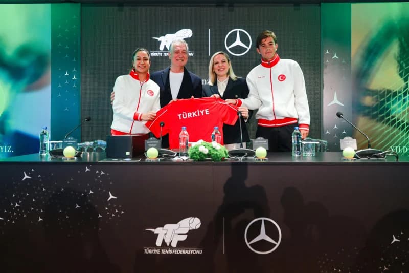 Türkiye Tenis Federasyonu Mercedes-Benz ile Sponsorluk Anlaşması İmzaladı