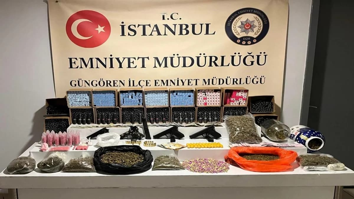 Güngören’de Uyuşturucu Operasyonunda 3 Tutuklama