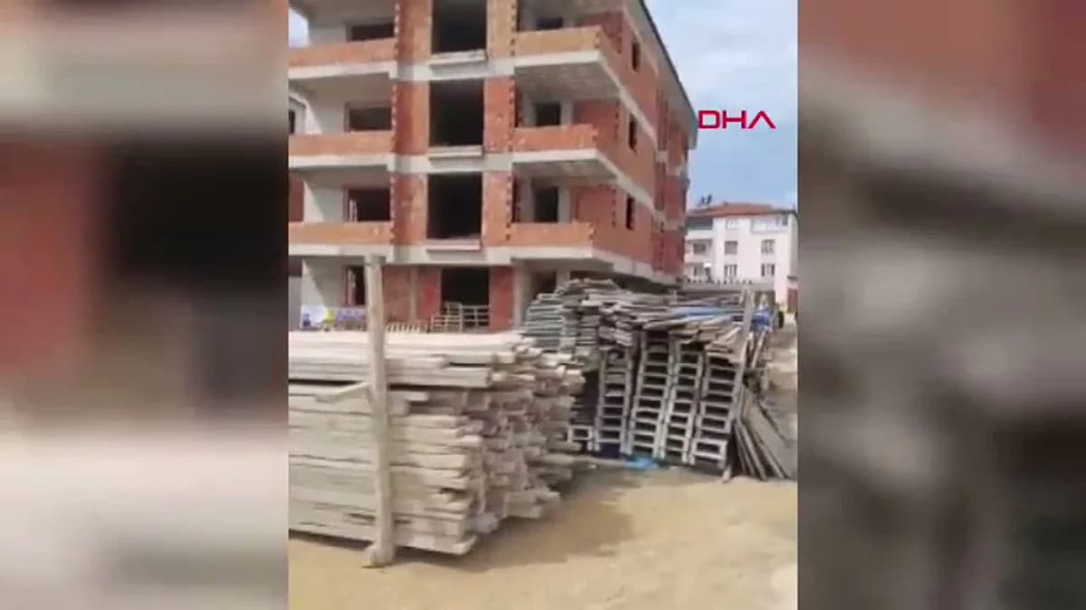 Amasya’da İnşaatta Düşerek Hayatını Kaybeden İşçi