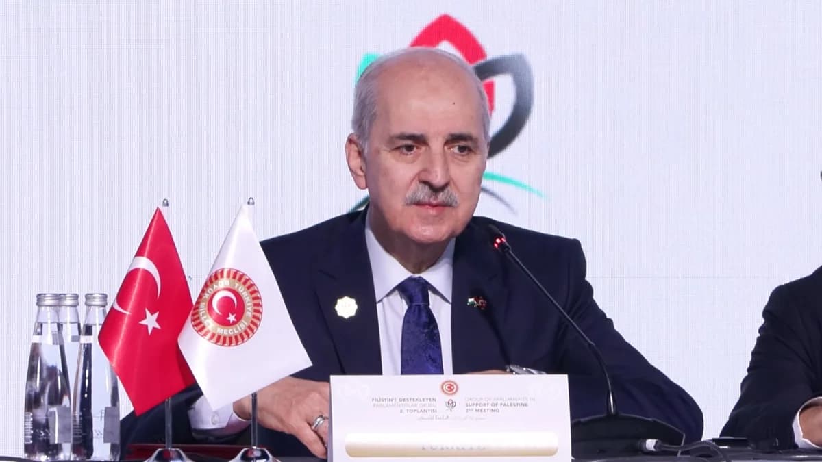 TBMM Başkanı Kurtulmuş: Ortadoğu’da Kalıcı Huzurun Anahtarı İki Devletli Çözüm