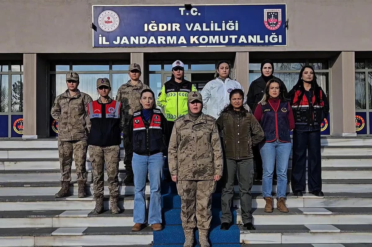 Iğdır Jandarmasından 8 Mart’a Özel Anlamlı Video
