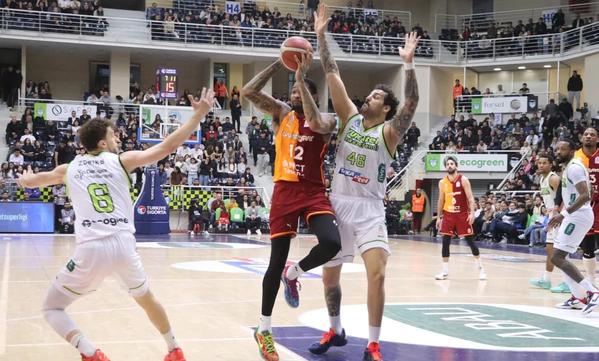 Merkezefendi Belediyesi Basket, Galatasaray’a Evinde Yenildi: Üçüncü Mağlubiyet