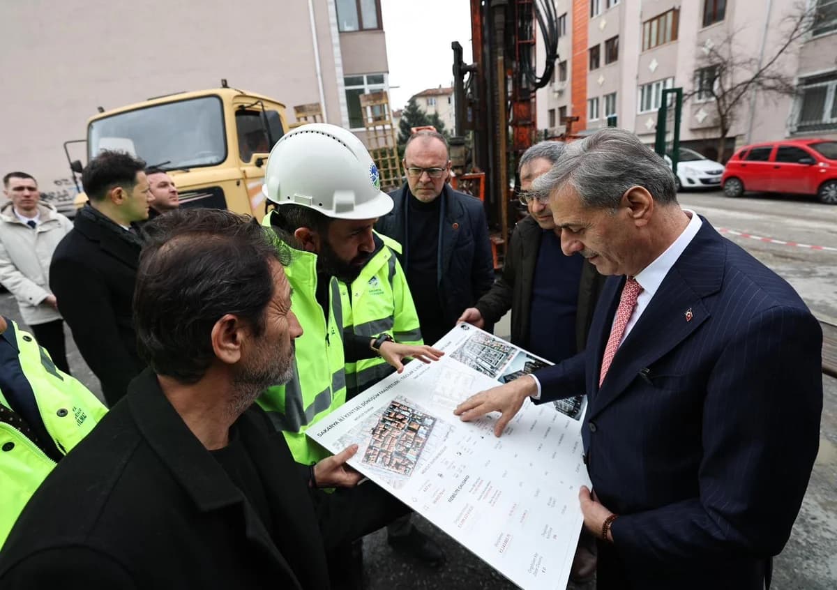 Sakarya’da Kentsel Dönüşüm Çalışmaları Devam Ediyor