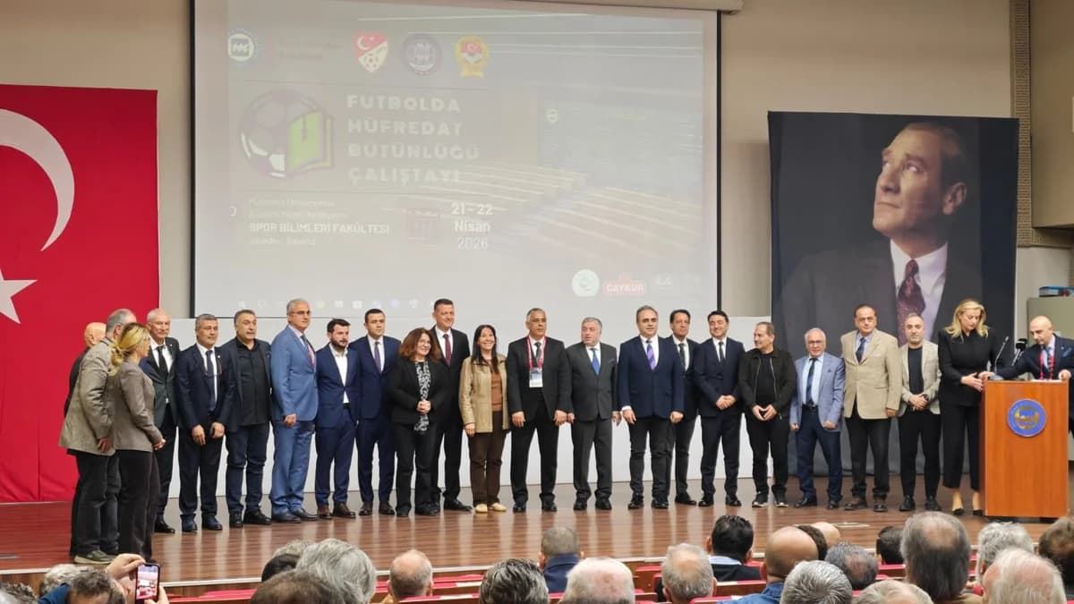 Futbolda Müfredat Bütünlüğü Çalıştayı’na Yoğun İlgi