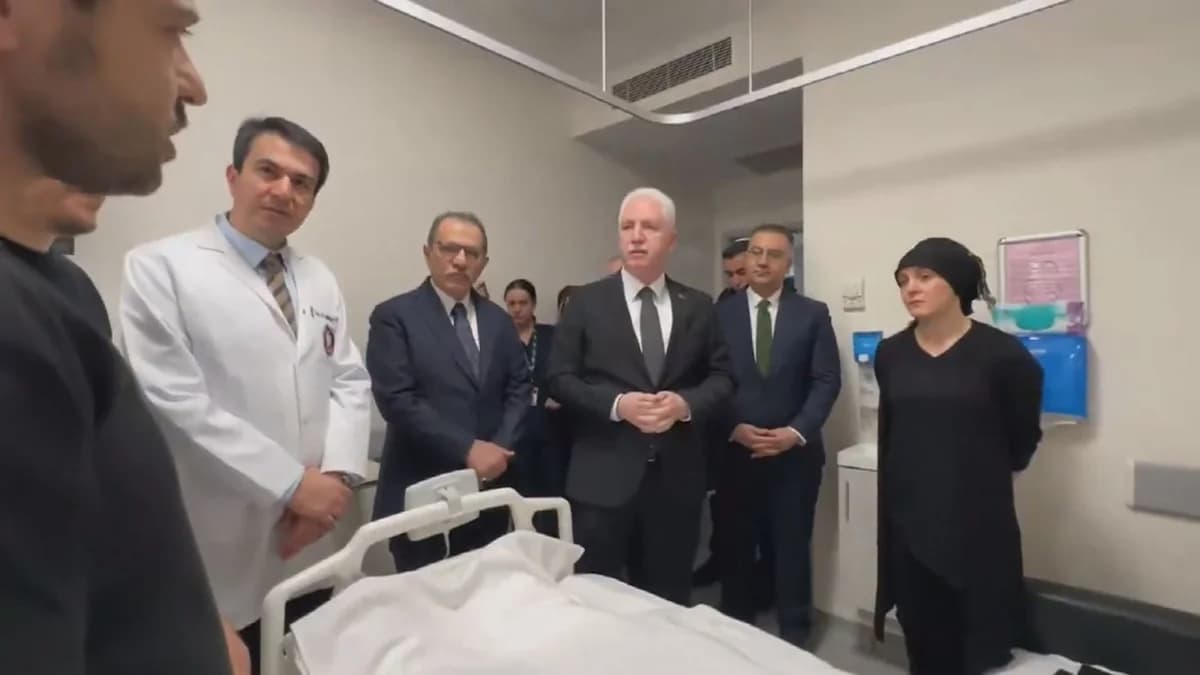 Vali Davut Gül, Çekmeköy’deki Bıçaklı Saldırı Mağdurunu Ziyaret Etti