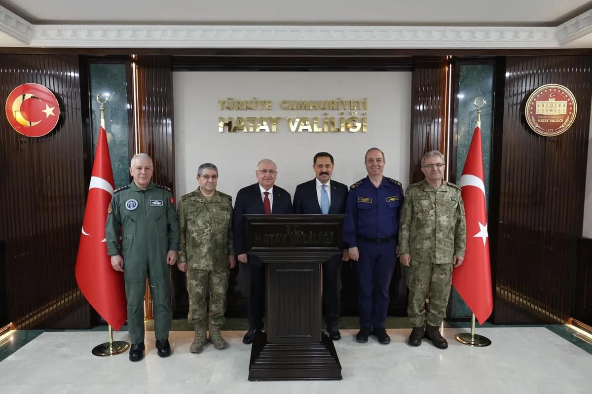 Milli Savunma Bakanı Güler Hatay’da Ziyaretler Gerçekleştirdi