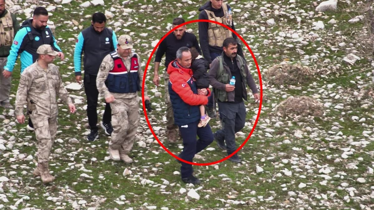 Siirt’te Kaybolan 3 Yaşındaki Zilan, Sağlıkla Bulundu
