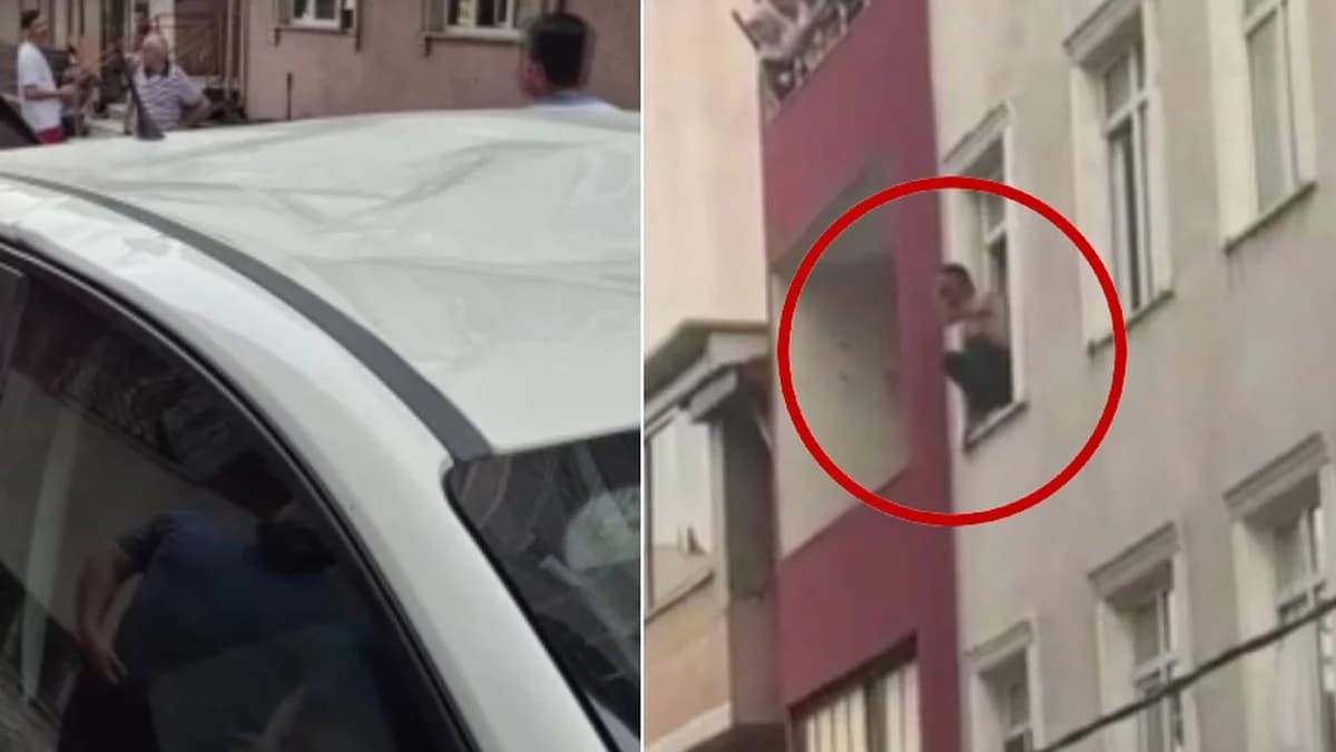 Küçükçekmece’de Aile Rehin Alma Olayı: Şahıs 3. Kattan Atladı