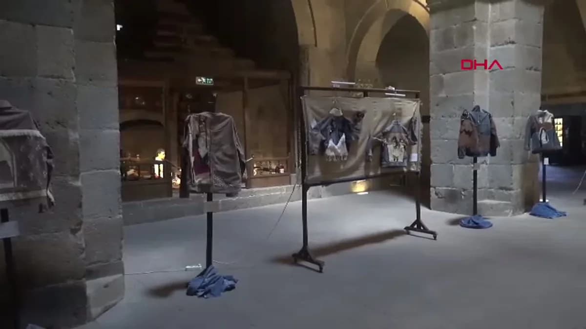 Erzurum’da Geleneksel ve Modern Tasarım Buluşması: Ehram ve Kot Ceketler Yeniden Hayat Buldu