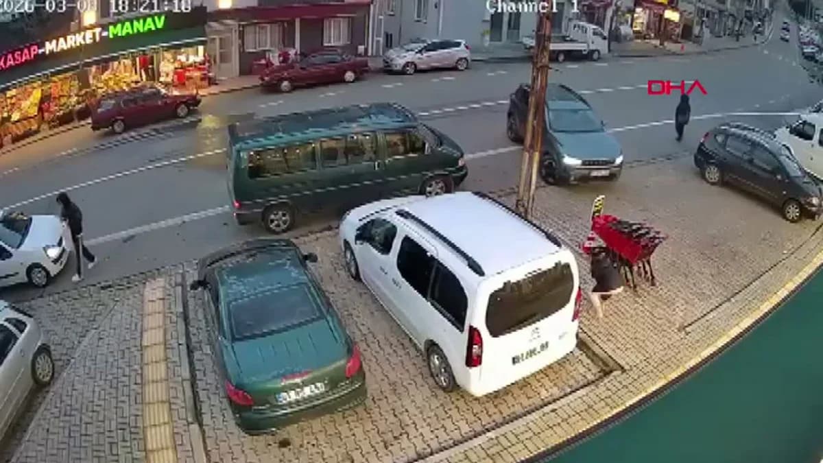 Trabzon’da Otomobilin Çarptığı Yaya Ağır Yaralandı