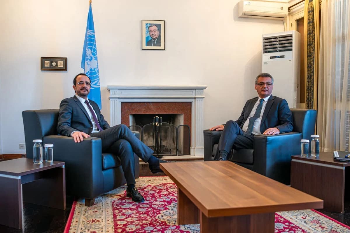Kıbrıs’ta Tarihi Buluşma: Erhürman ve Hristodulidis 8 Mayıs’ta Masada