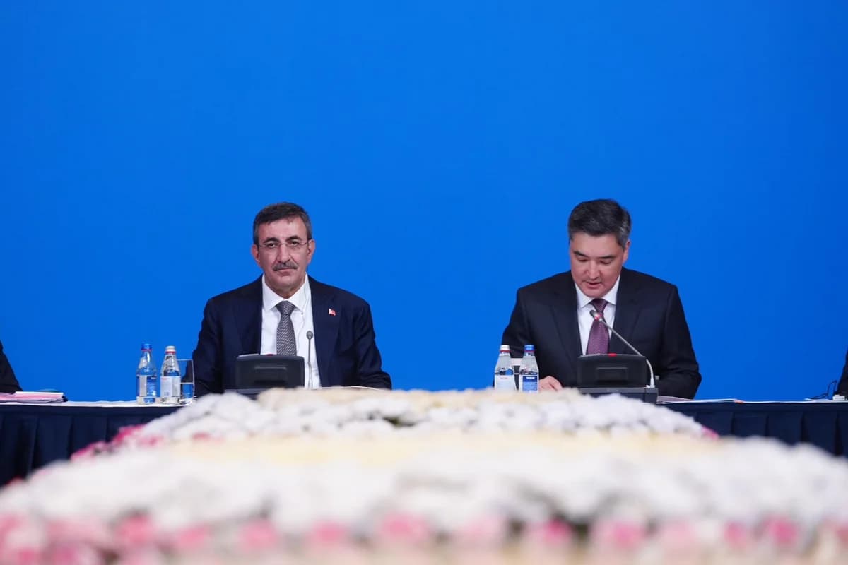 Cumhurbaşkanı Yardımcısı Cevdet Yılmaz, Türkiye-Kazakistan İlişkilerini Güçlendiriyor